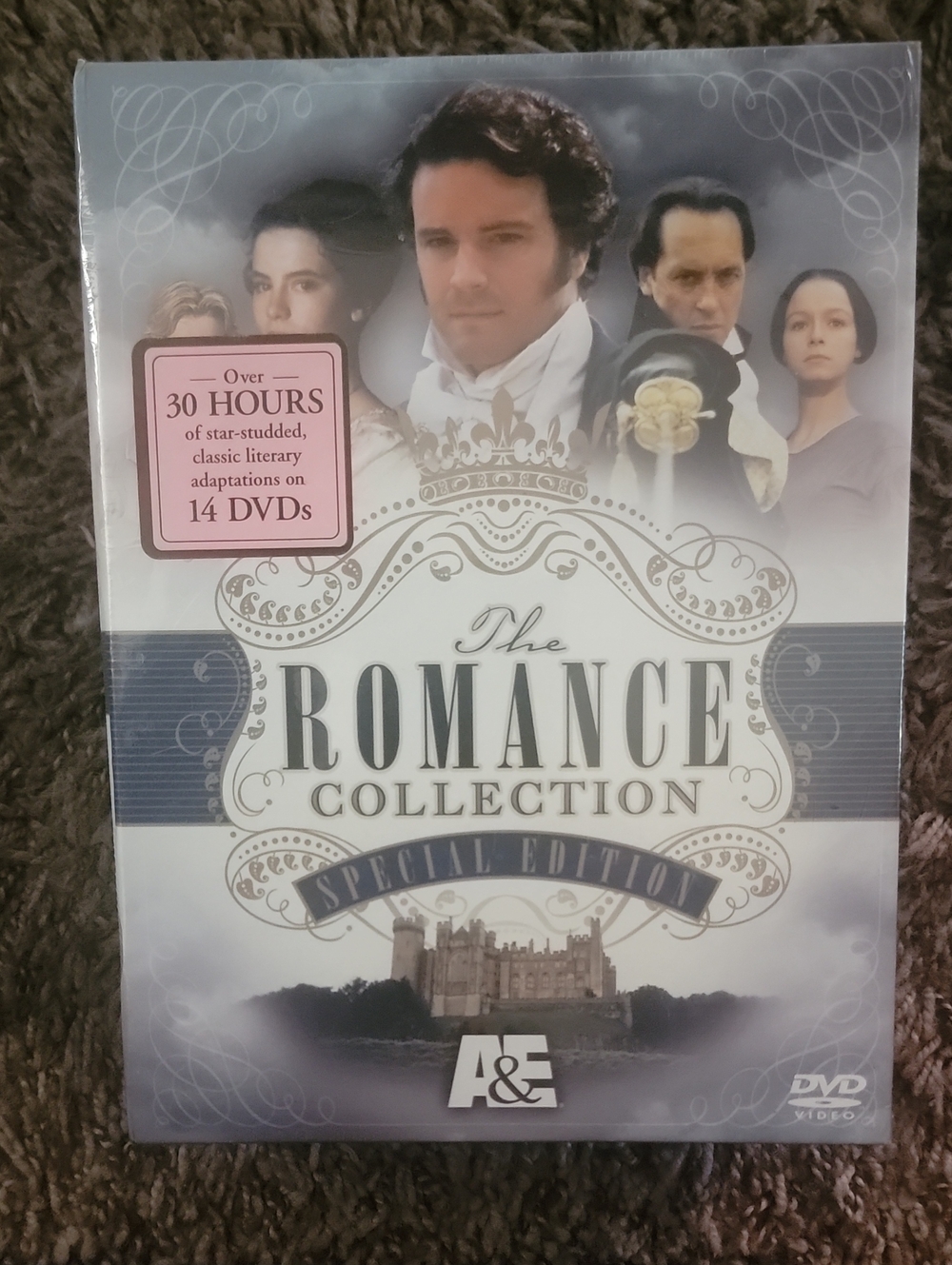 The Romance Collection: Special Edition 14-disc DVD box set released by A&E Home